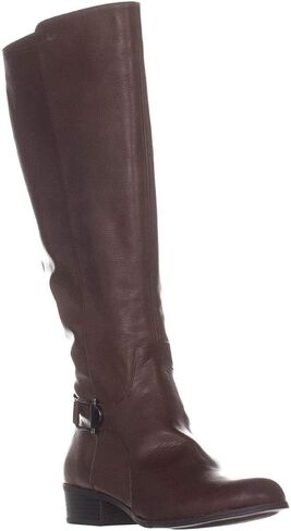 Alfani Womens Kallumm Fabric Round Toe Mid-Calf Fashion Boots in Saudi Arabia