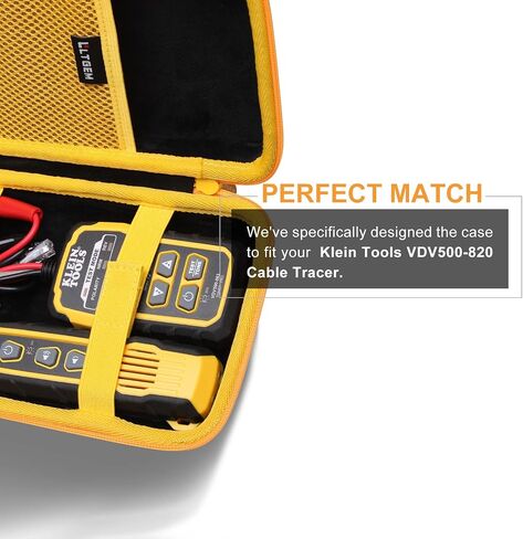 حافظة صلبة LTGEM EVA لأدوات Klein Tools VDV500-820 مع مجموعة Probe Tone Pro للهاتف - حقيبة تخزين واقية للسفر in Saudi Arabia
