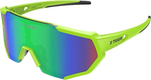 نظارات X-TIGER المستقطبة لركوب الدراجات، نظارات شمسية رياضية UV400 للرجال والنساء، نظارات الجري والصيد MTB in Kuwait