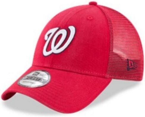 قبعة البيسبول New Era MLB Washington Nationals قبعة بيسبول 940 Trucker Snapback 11591187 أحمر in Saudi Arabia