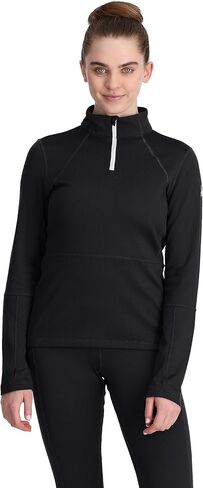 Spyder Women's Standard Charger 1/2 Baselayer Thermal Ski Top in Saudi Arabia
