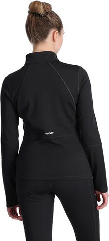 Spyder Women's Standard Charger 1/2 Baselayer Thermal Ski Top in Saudi Arabia