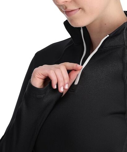 Spyder Women's Standard Charger 1/2 Baselayer Thermal Ski Top in Saudi Arabia