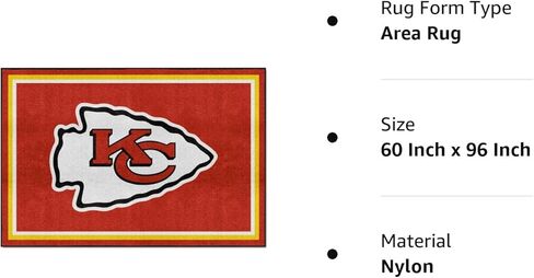 سجادة FANMATS NFL للسلع الرياضية العامة مقاس 5×8 in Saudi Arabia