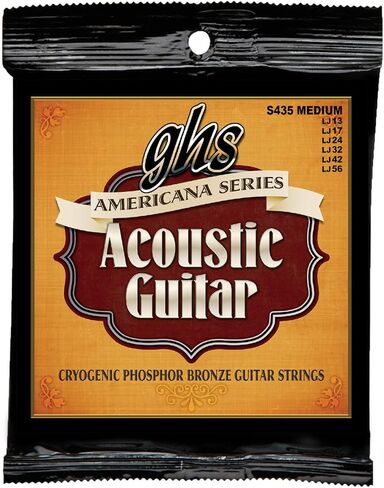 سلاسل GHS أوتار الجيتار الصوتية (S435) in Kuwait