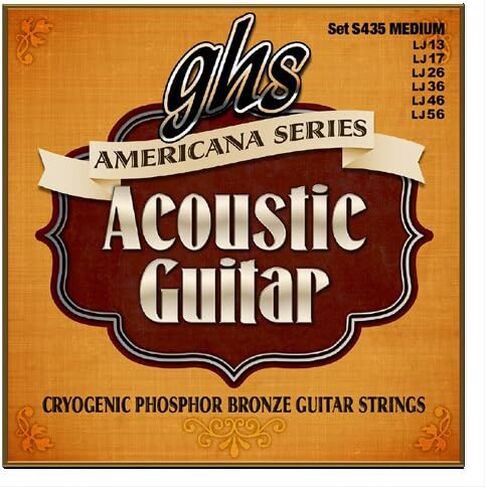 سلاسل GHS أوتار الجيتار الصوتية (S435) in Kuwait