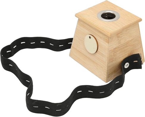 Moxibustion Box, 2pcs Single Hole Bamboo Moxibustion Box Moxa Roller Stick Holder Acupuncture Moxibuting Tool in Saudi Arabia