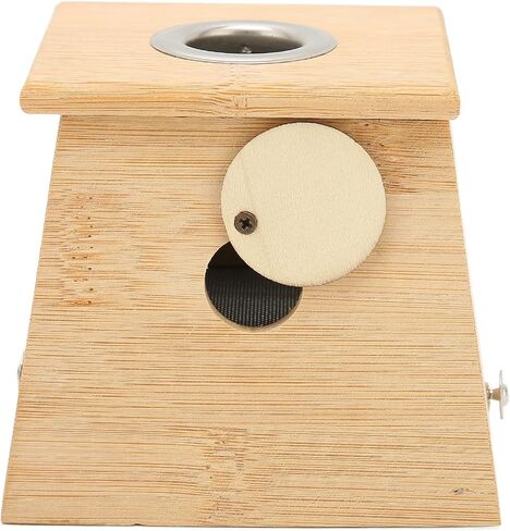 Moxibustion Box, 2pcs Single Hole Bamboo Moxibustion Box Moxa Roller Stick Holder Acupuncture Moxibuting Tool in Saudi Arabia