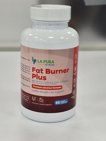LaPura Fat Burner Plus, 60 Capsules (2 Pack) - Weight Loss Support, Appetite Suppressant, Energy Booster, Premium Formula - Green Tea & Green Coffee Bean Extract, Cinnamon Bark Powder in Saudi Arabia