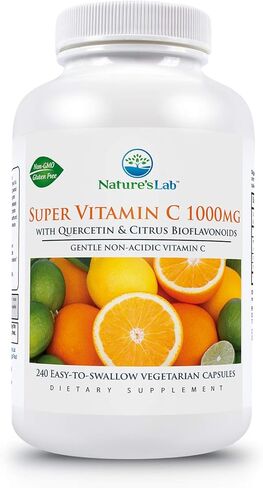 Nature's Lab، فيتامين C الفائق، 1000 مجم، 240 قطعة in Saudi Arabia