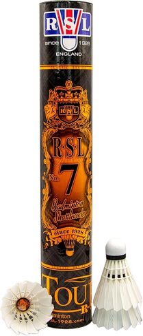 RSL No.7 Tourney Badminton Shuttlecock Birdy 12-Pack (speed-77) in Saudi Arabia