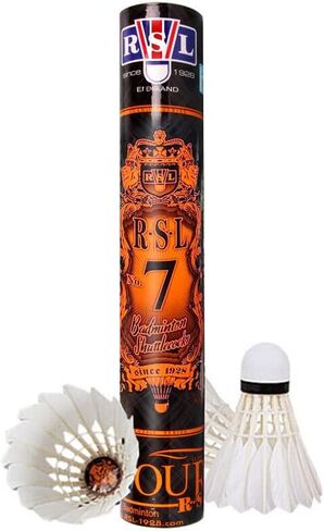RSL No.7 Tourney Badminton Shuttlecock Birdy 12-Pack (speed-77) in Saudi Arabia
