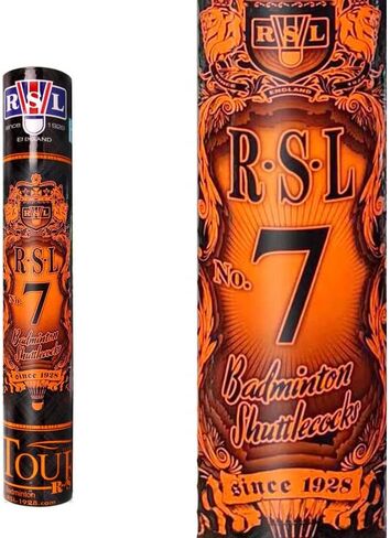 RSL No.7 Tourney Badminton Shuttlecock Birdy 12-Pack (speed-77) in Saudi Arabia