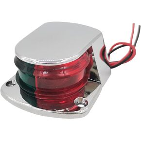 الفولاذ المقاوم للصدأ LED أضواء الملاحة قارب، ثنائي اللون القوس ضوء عائم مع الأحمر والأخضر LED لقارب عائم يخت in Kuwait