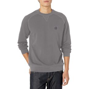 سويت شيرت من القطن بشعار التصحيح الفرنسي من BOSS للرجال in Kuwait