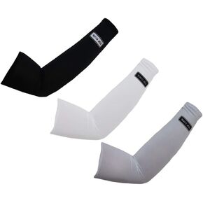3packs Sport Skin Cool Arm Toshi Sleeve Cooling UV Cover Sun protective Stretch Armband Basketball Bike Hiking Golf Cycle Drive Outside Activities
