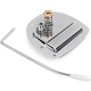 Guitar Tremolo Bridge, Metal Vibrato Bridge Musical Instrument Accessories for Jazzmaster Electric Guitar Jazzmaster Tremolo