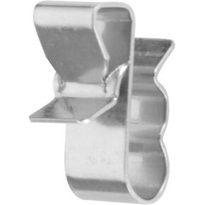 Solar Panel Cable Clip, 50Pcs 23x10mm Metal Trailer Frame Wire Clips 304 Stainless Steel Cable Clamps for Photovoltaic Systems