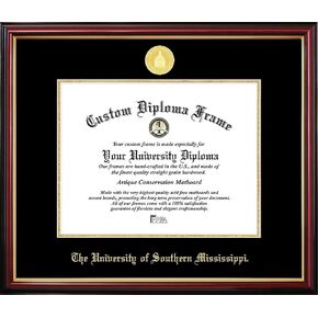 Campus Images University of Southern Mississippi Petite Diploma Frame