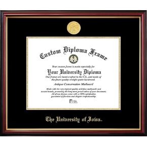 Campus Images University of Iowa Petite Diploma Frame