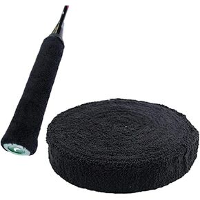 16.4ft Tennis Racket Grips Badminton Racquet Grip Tape Absorbent Towel Racket Overgrip Anti-Skid Towel Grip Wraps Big Reel Towel Tape Roll for Pickleball Racket Bike Handle Fishing Rod
