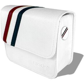 Golf Rangefinder Leather Case and Tee Holder with Ball Marker Compatible with Bushnell Callaway Tectectec Universal Range Finder Carry Bag Premium Leather Pouch