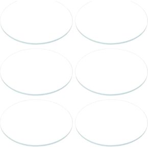 HARFINGTON Watch Glass Crystal Lens, Double Dome Round Clear Watch Glass Replacement Parts for Watchmaker Watch Glass