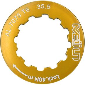 Cassette Lockring for 7-10 Speed Mountain Bike (Gold)