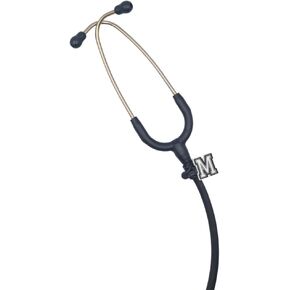 Stethoscope Charms - letter white M - Medical Gift