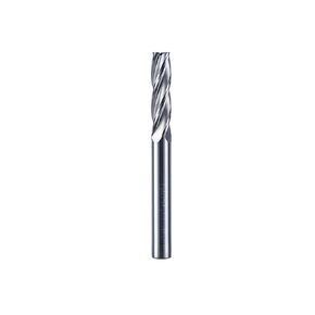Square End Mill JESTUOUS Carbide 4 Spiral Flute Drill Bits 1/4" Shank Dia.1" Cut Length for Milling Metal,1 Piece