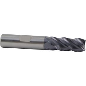Champion Cutting Tool XLVC-1/2 High Performance Tiain Coated End Mills with 45-Degree Chamfer