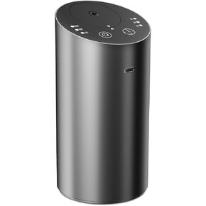 Waterless Diffusers for Essential Oils,Cordless Aromatherapy Diffuser for Home with Timer & No Leakage Tech Portable Smart Scent Air Machine with Timing & 3 Mist Levels 400 Sq. Ft Scent (Black)