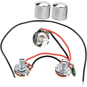 1 Set Jb Line Parts for Guitar Creative Guitar Knobs Guitar Supply Tool for Guitar Metal Guitar Potentiometer Harness Knobs Guitar Potentiometer Harness Replacement Guitar Supplies