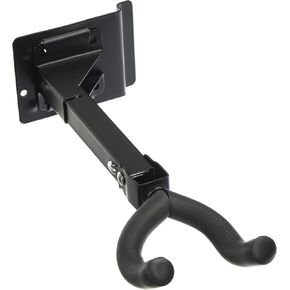 مجموعة من عشرة (10) حامل خطاف لشماعات الجيتار والآلات الوترية قابل للتعديل ~ يتم تركيبه بمسامير أو براغي أو يتضمن دعامة حائط قياسية 3 بوصات OC ~ مناسبة لتركيبات العرض في متجر البيع بالتجزئة in Kuwait