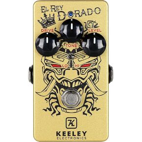 Keeley El Rey Dorado Overdrive Pedal, Gold (KElrey)