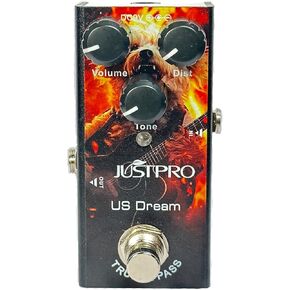 Distortion Guitar Pedal, Us Dream Electric Guitar Effect Pedal Single Type DC 9V True Bypass