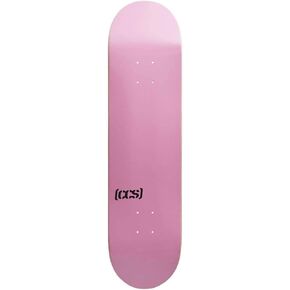 [CCS] Logo Skateboard Deck Pink 8.25"