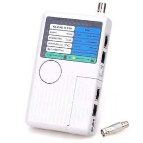 4-in-1 Network Cable Tester Remote RJ11 RJ45 USB BNC Phone Cable Tester Meter