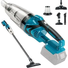 Cordless Vacuum Cleaner for Makita 18v Battery,Wireless Handheld Power Vacuum Cleaner for Home, Boat, Workshop, Car, Pet Hair, Furniture(Tool Only No Battery)