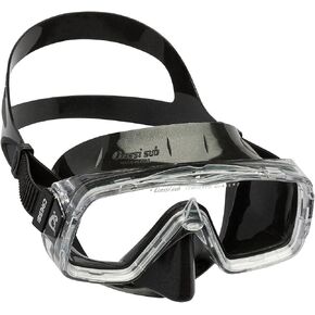 Cressi Snorkeling Mask with Single Glass Lens and Wide Field of View: Sirena: Designed in Italy