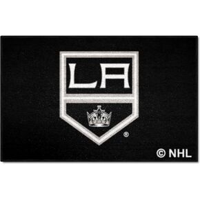 FANMATS 10645 Los Angeles Kings Starter Mat Accent Rug - 19in. x 30in. | Sports Fan Home Decor Rug and Tailgating Mat