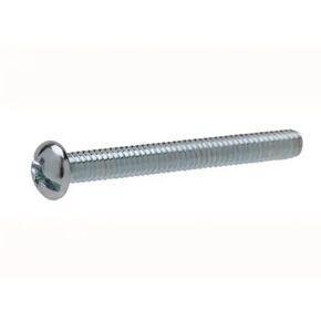 #8-32 x 1 5/8" Pan Head Machine Screw, Phillips Drive, Stainless Steel, Fully Machine Thread, Pack of 100