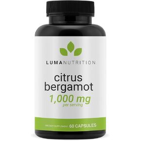 Citrus Bergamot 1000mg - Citrus Bergamot Supplement - Made in The USA - Veteran Owned - 60 Capsules