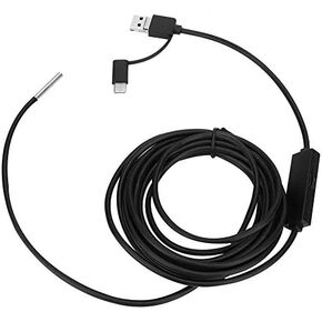 3 in 1 Endoscope WiFi Borescope Waterproof Snake Camera Type C USB Endoscope for Android Mobile Phone 3.9mm Lens Waterproof Borescope Inspection, 1280x720 Video Inspection Camera (5M)