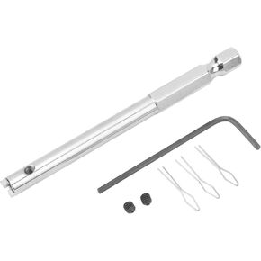 Alomejor Bike Spoke Nipple Insertion Tool, Spoke Nipple Insertion Driver Tool for Spoke Lacing and Wheel Building
