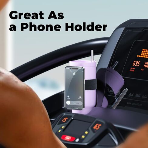 Water Bottle Accessories for Stanley Cup 30 oz 40 oz Tumbler with Handle Owala FreeSip water bottle 32oz 40 oz, Magnetic Phone Holder Strap for Magsafe Gym Exercise to Hold Keys and Cell Phone in Kuwait