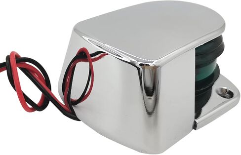 الفولاذ المقاوم للصدأ LED أضواء الملاحة قارب، ثنائي اللون القوس ضوء عائم مع الأحمر والأخضر LED لقارب عائم يخت in Kuwait