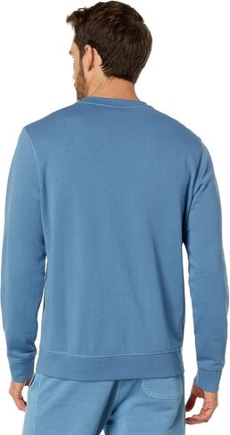 BOSS mens Patch Logo French Terry Pullover Cotton Sweatshirt in Saudi Arabia