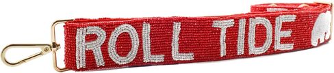 Beaded Purse Strap Football | Beaded Purse Strap Gameday | Cross Body Bag Strap | Purse Strap for Game Day (Tide) in Saudi Arabia