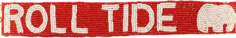 Beaded Purse Strap Football | Beaded Purse Strap Gameday | Cross Body Bag Strap | Purse Strap for Game Day (Tide) in Saudi Arabia